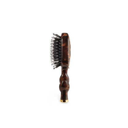 TELETIES - Mini Boar Brush | Tortoise