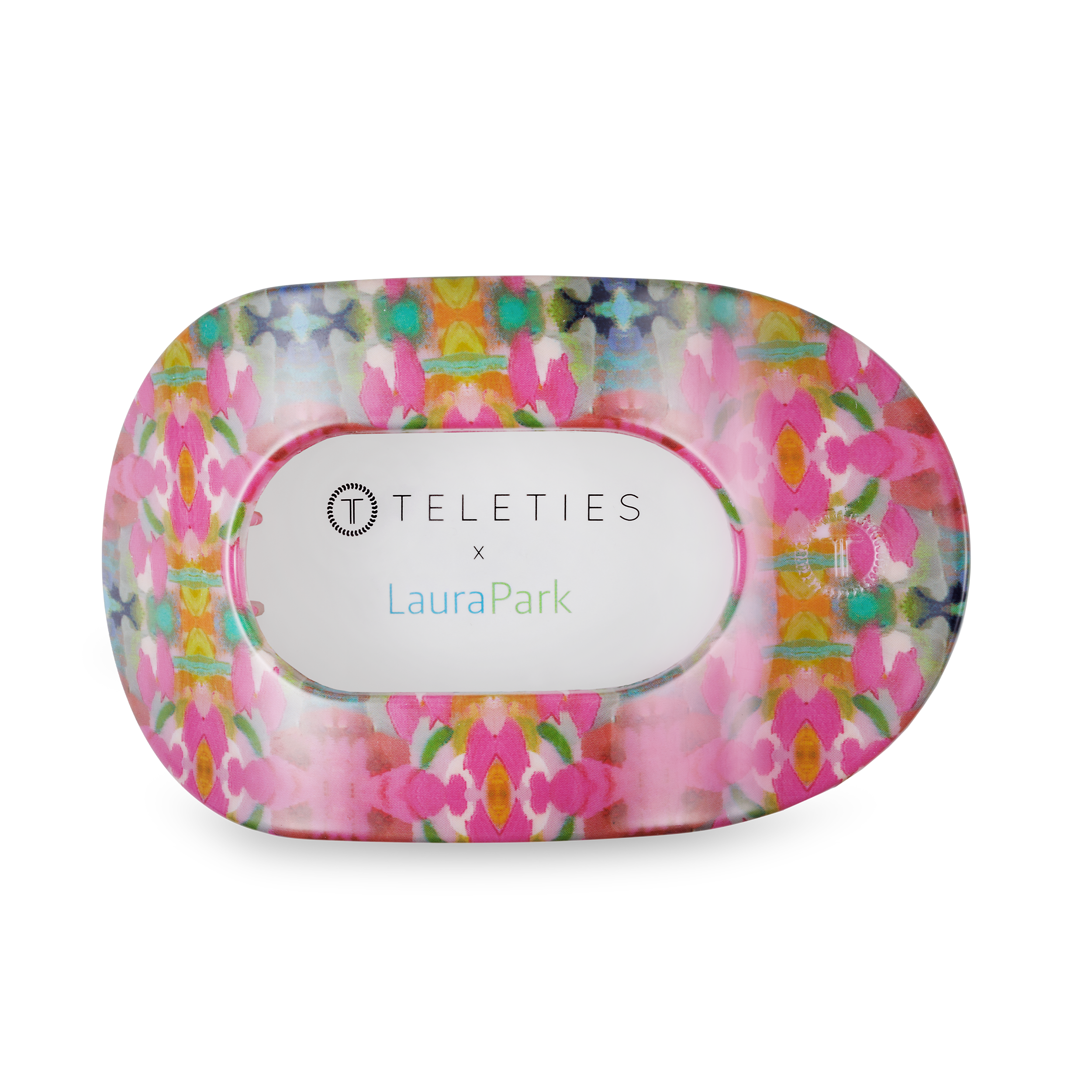 Fuchsia Dream | Large | Flat Round Hair Clip