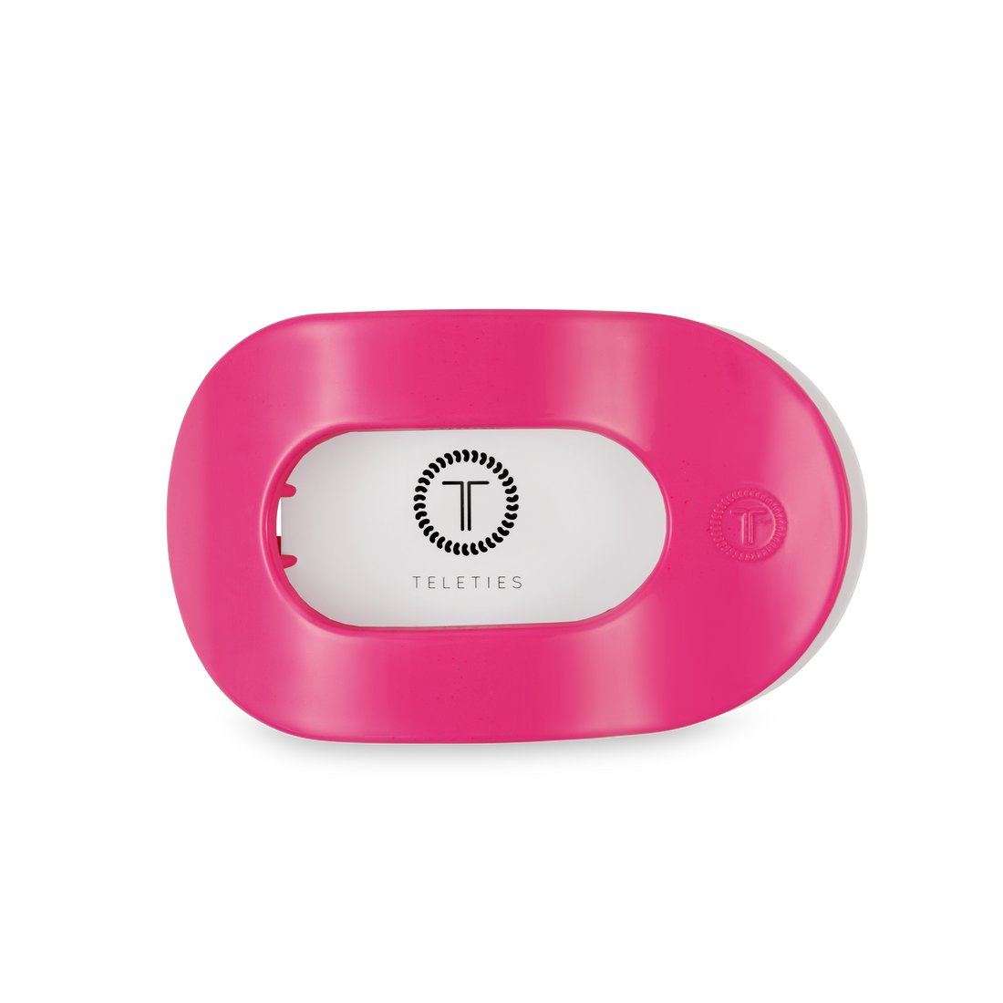 TELETIES - Flat Round Hair Clip | Medium | Tropical Punch