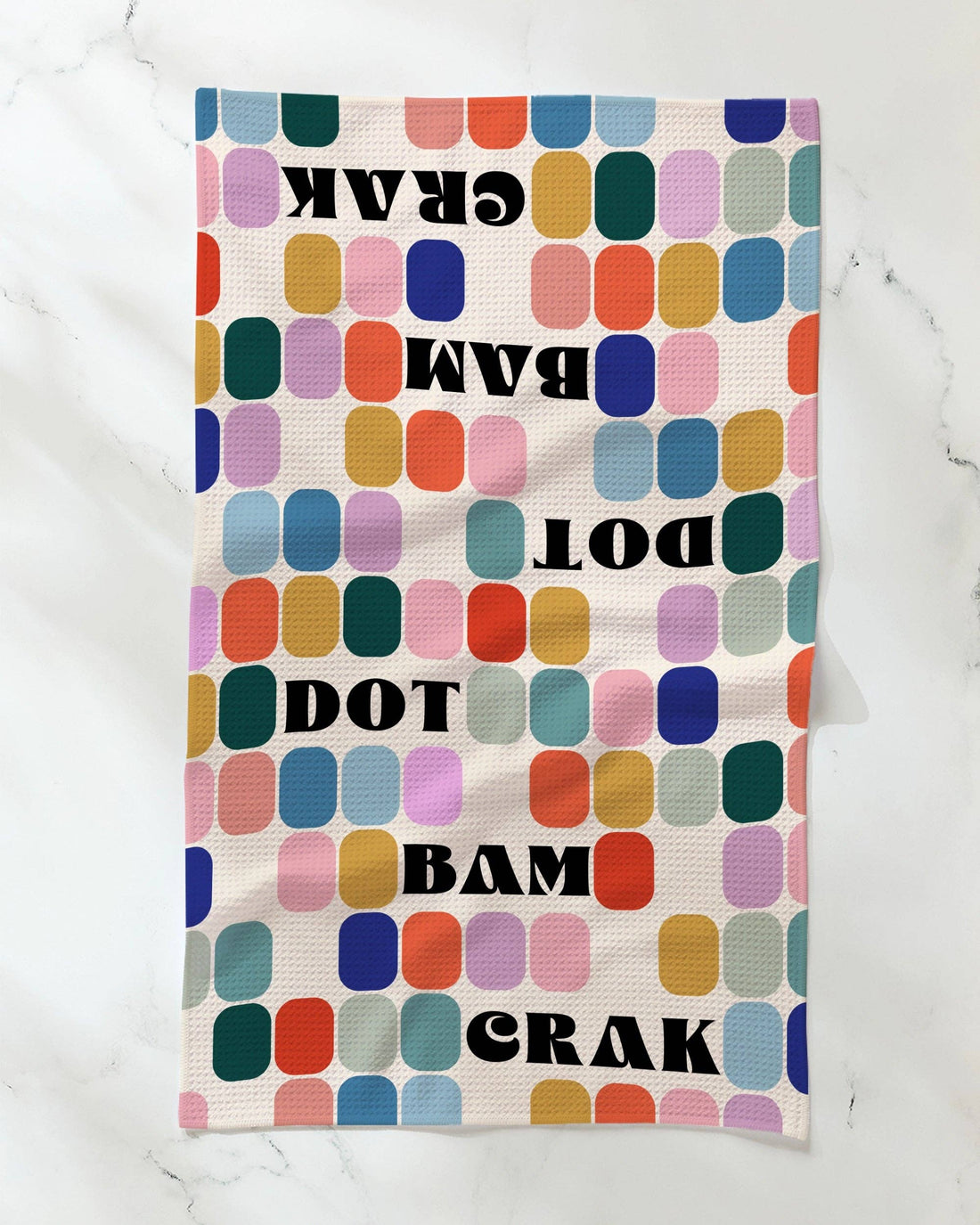 Geometry - Tile Talk Tea Towel