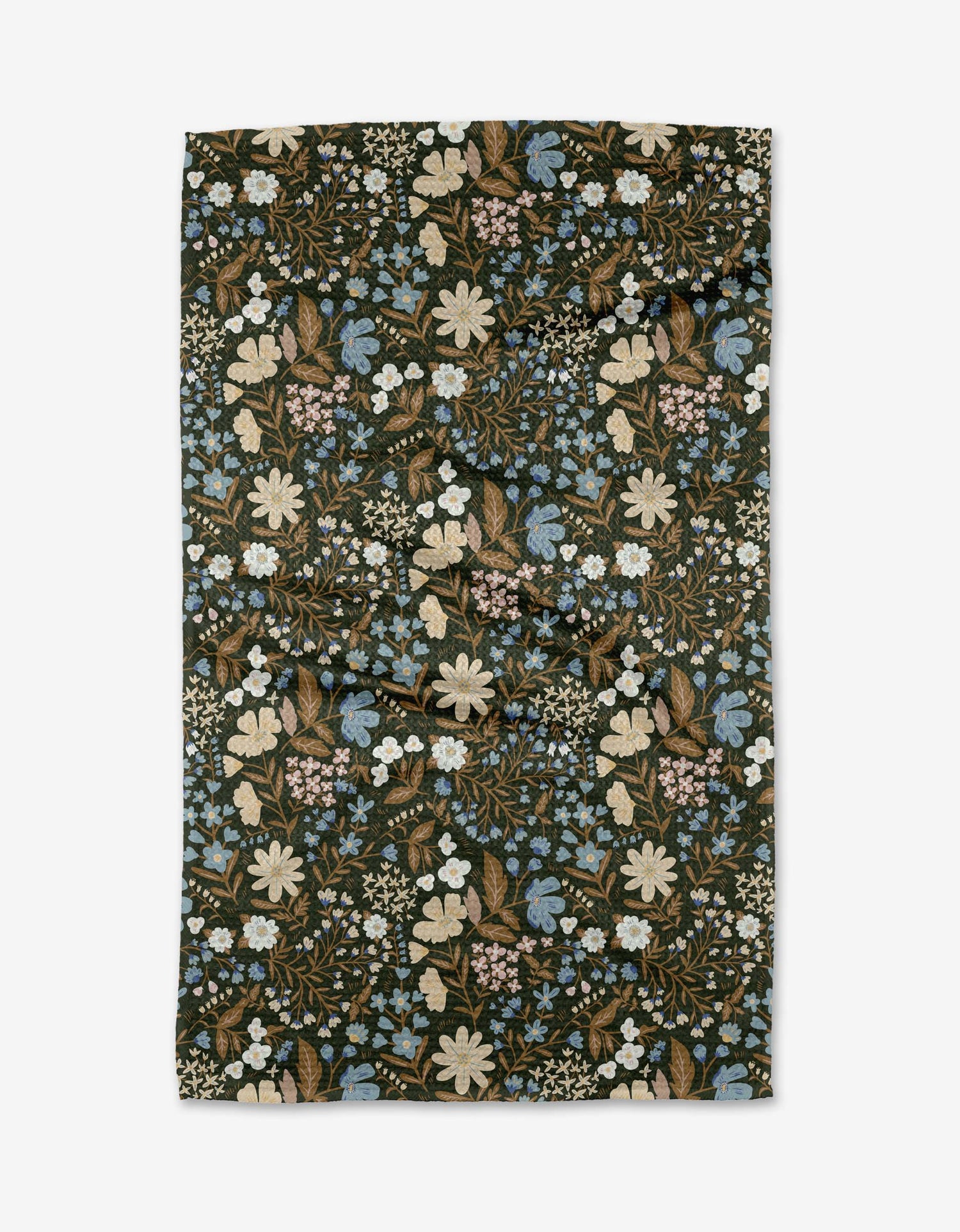 Geometry - Cottage Meadow Sepia Tea Towel