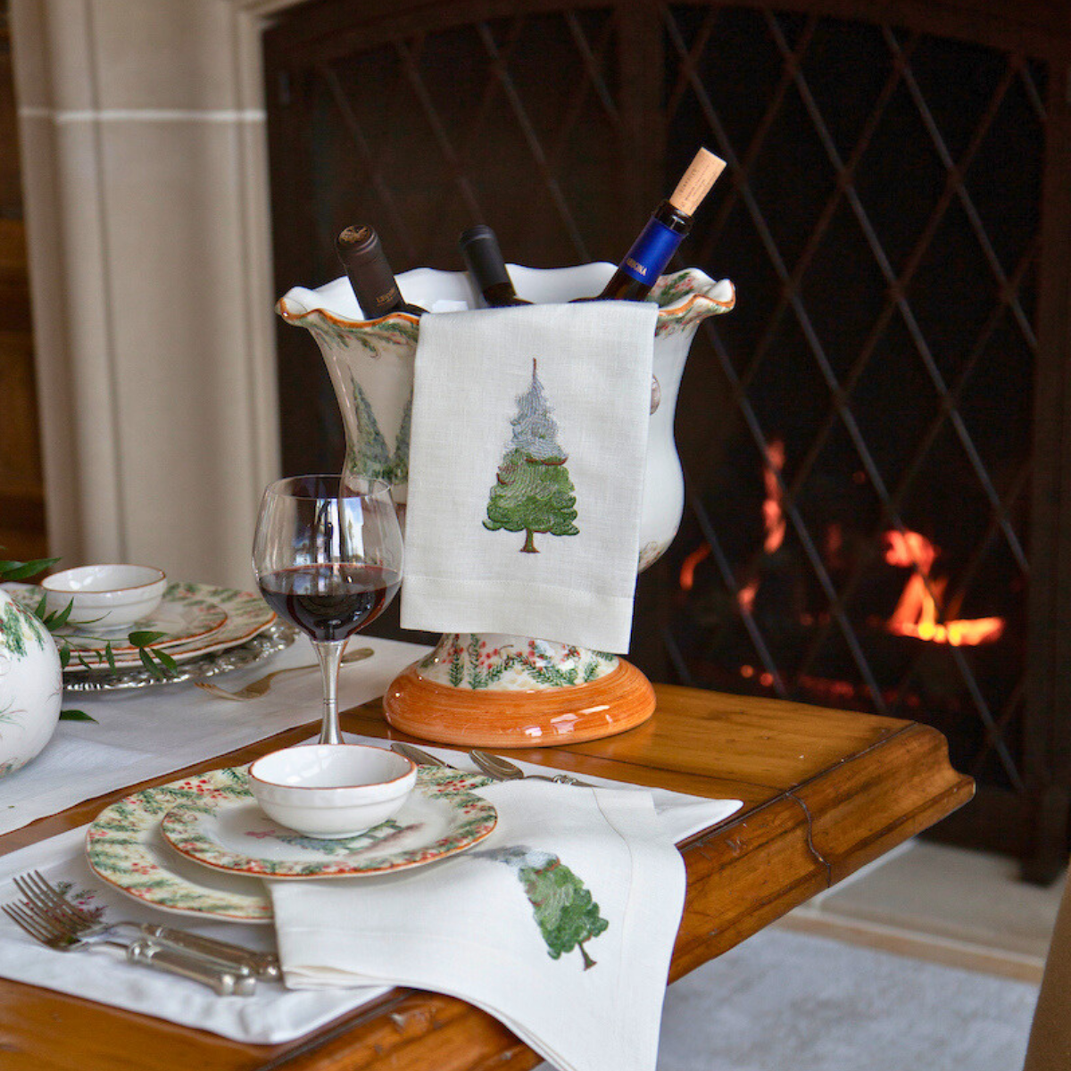 Natale Footed Cachepot