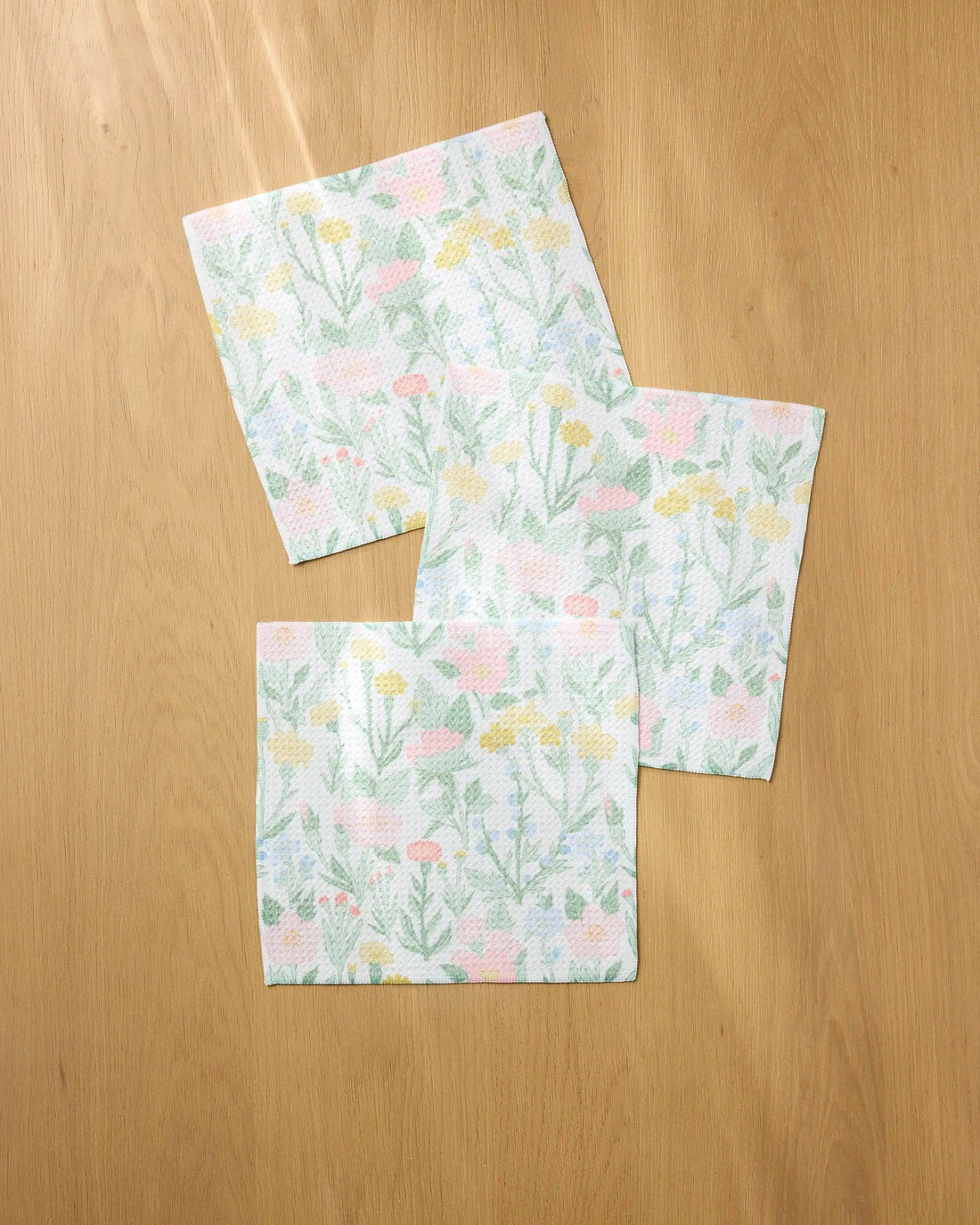 Geometry - Wildflowers in Bloom Dishcloth Set
