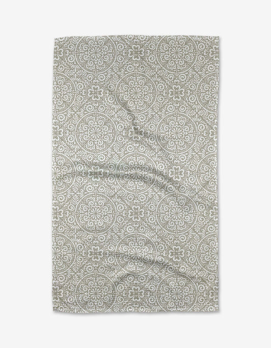 Boho Medallion Tea Towel
