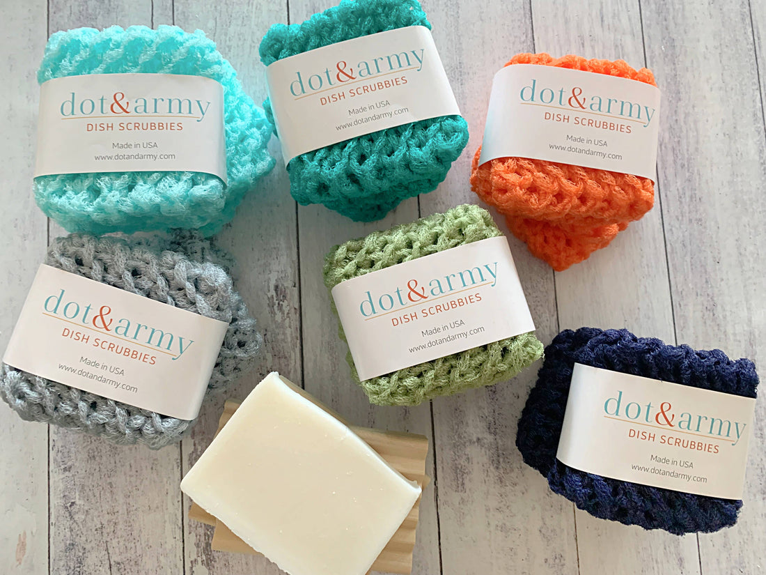 Dish Scrubbies Set