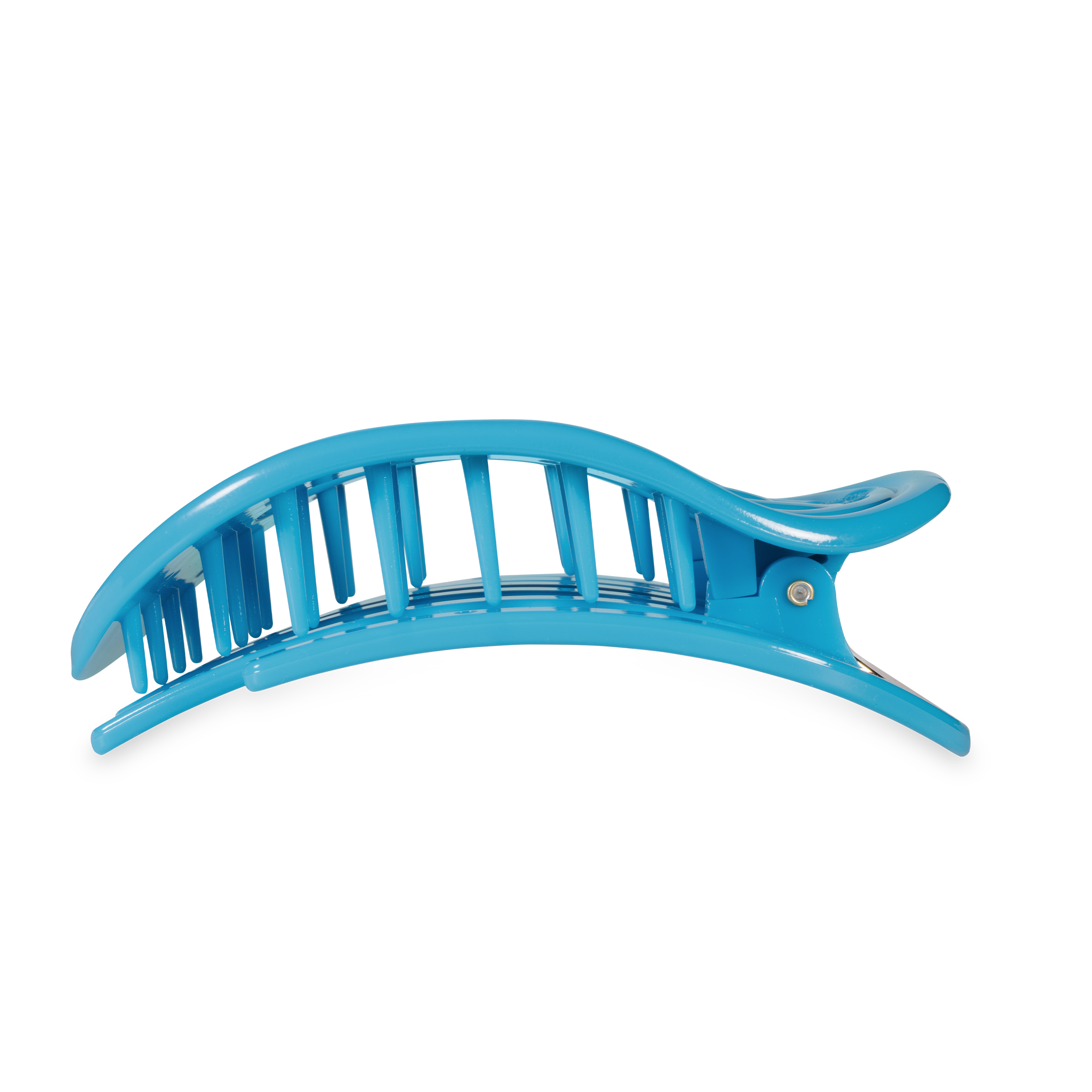TELETIES - Flat Round Hair Clip | Large | Miami Vice