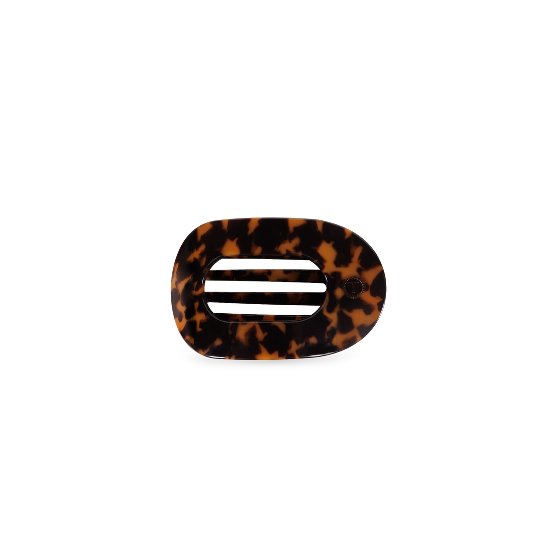 TELETIES - Tortoise | Tiny | Flat Round Clip