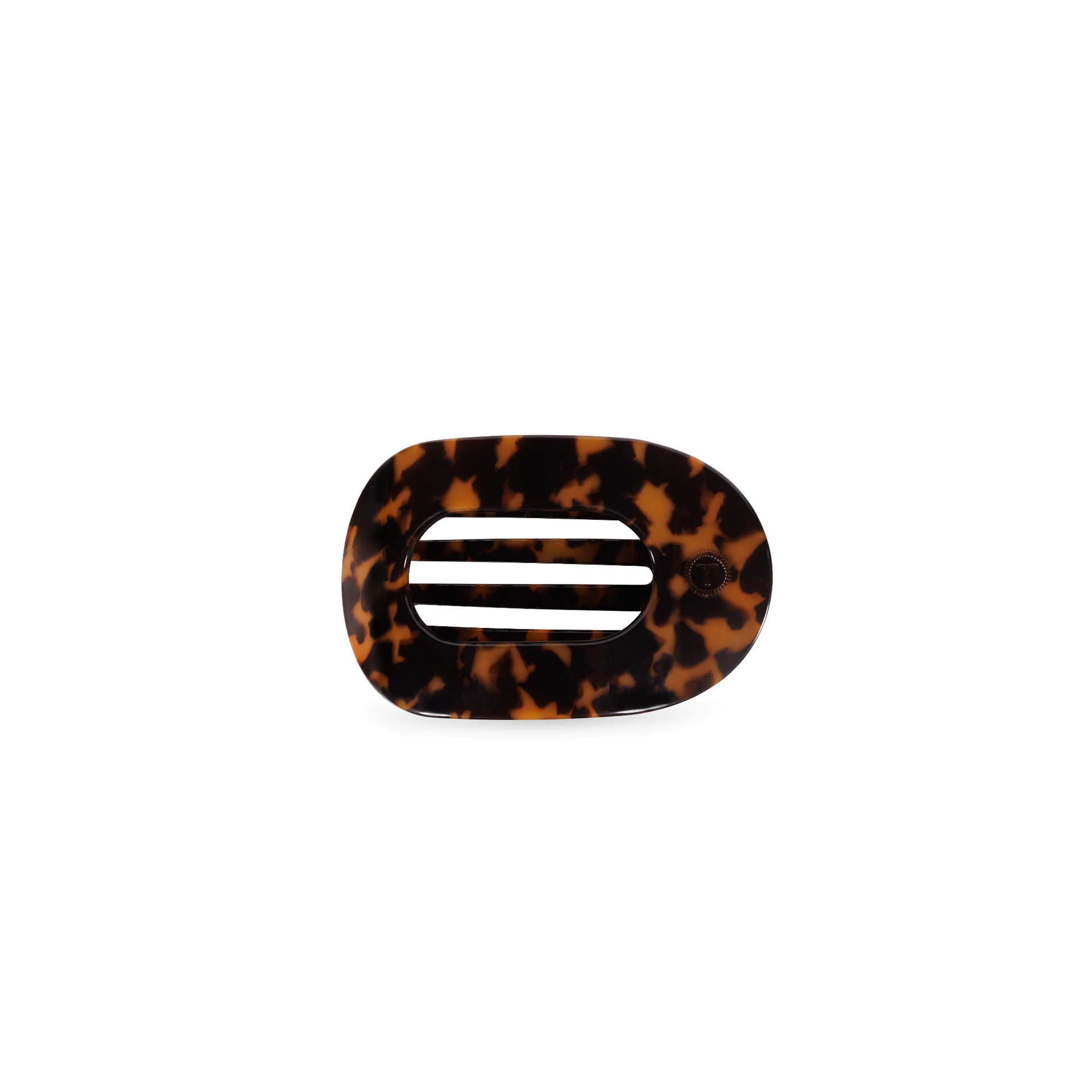 TELETIES - Tortoise | Tiny | Flat Round Clip