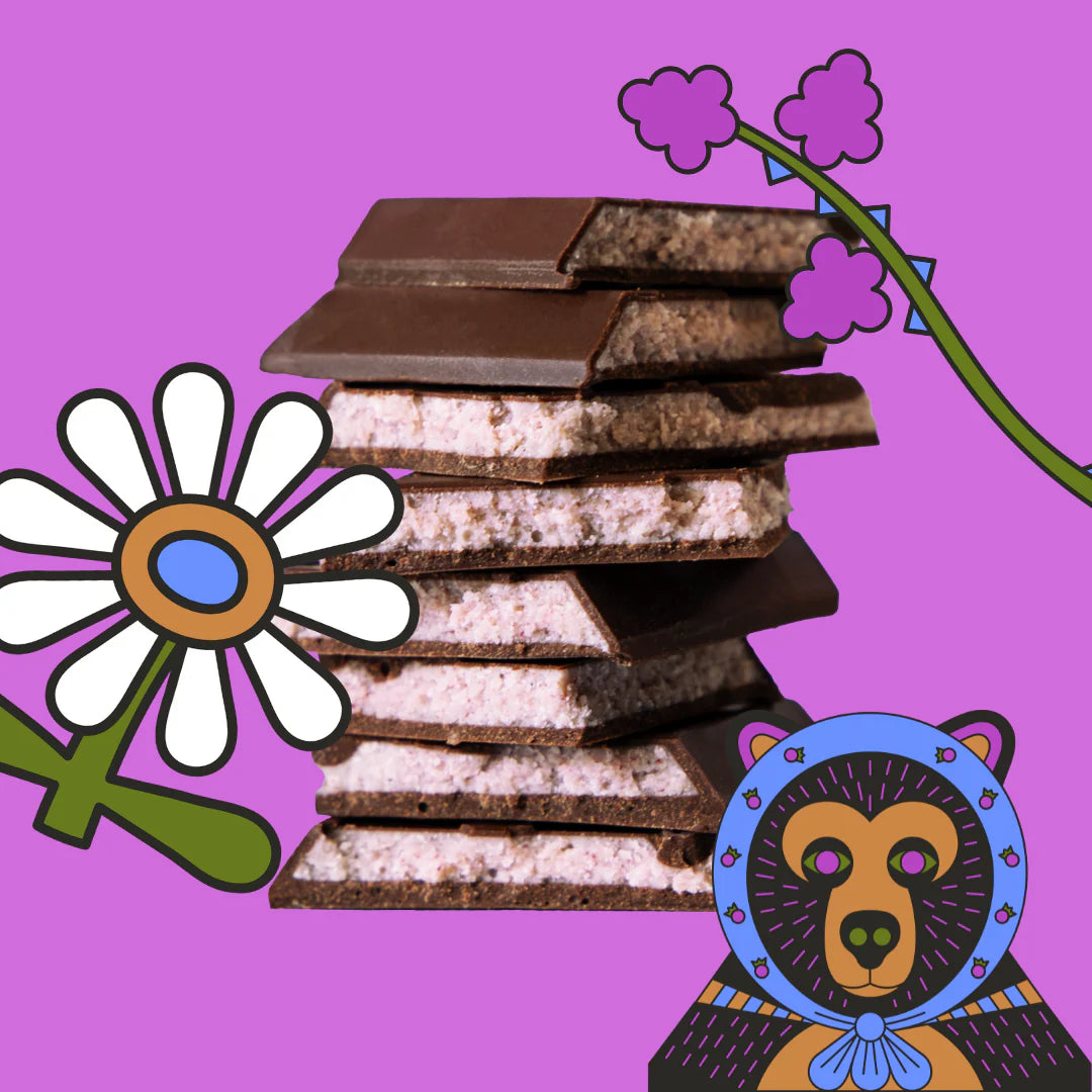 Hungry Blackberry Truffle Bar