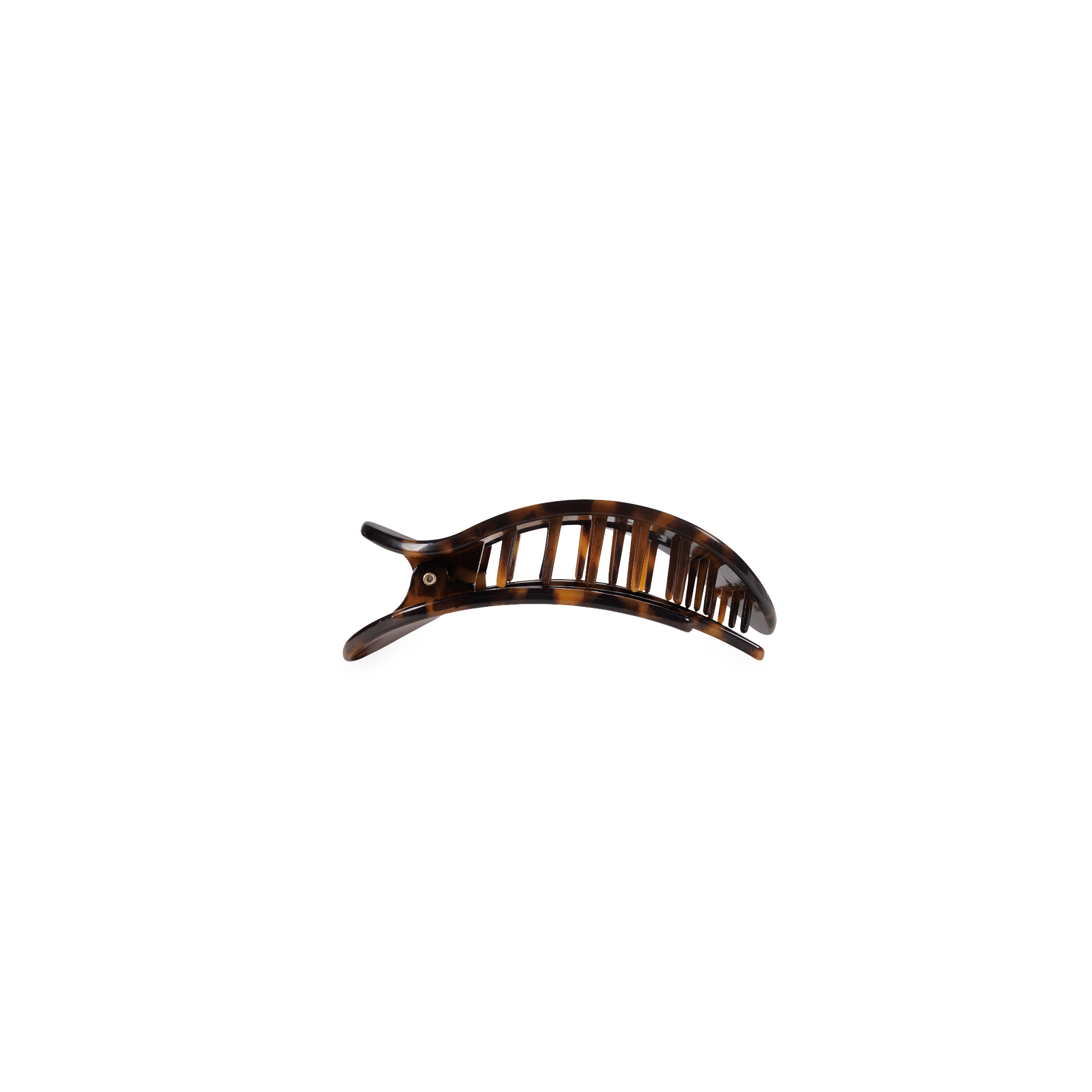 TELETIES - Tortoise | Tiny | Flat Round Clip
