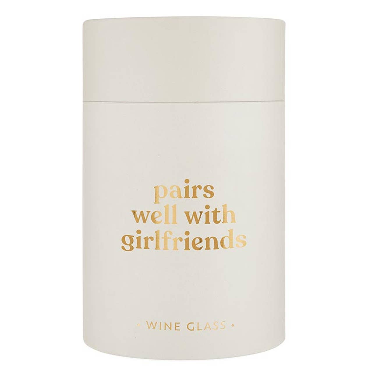 Santa Barbara Design Studio by Creative Brands - Stemless Wine Glass - Pairs Well with Girlfriends