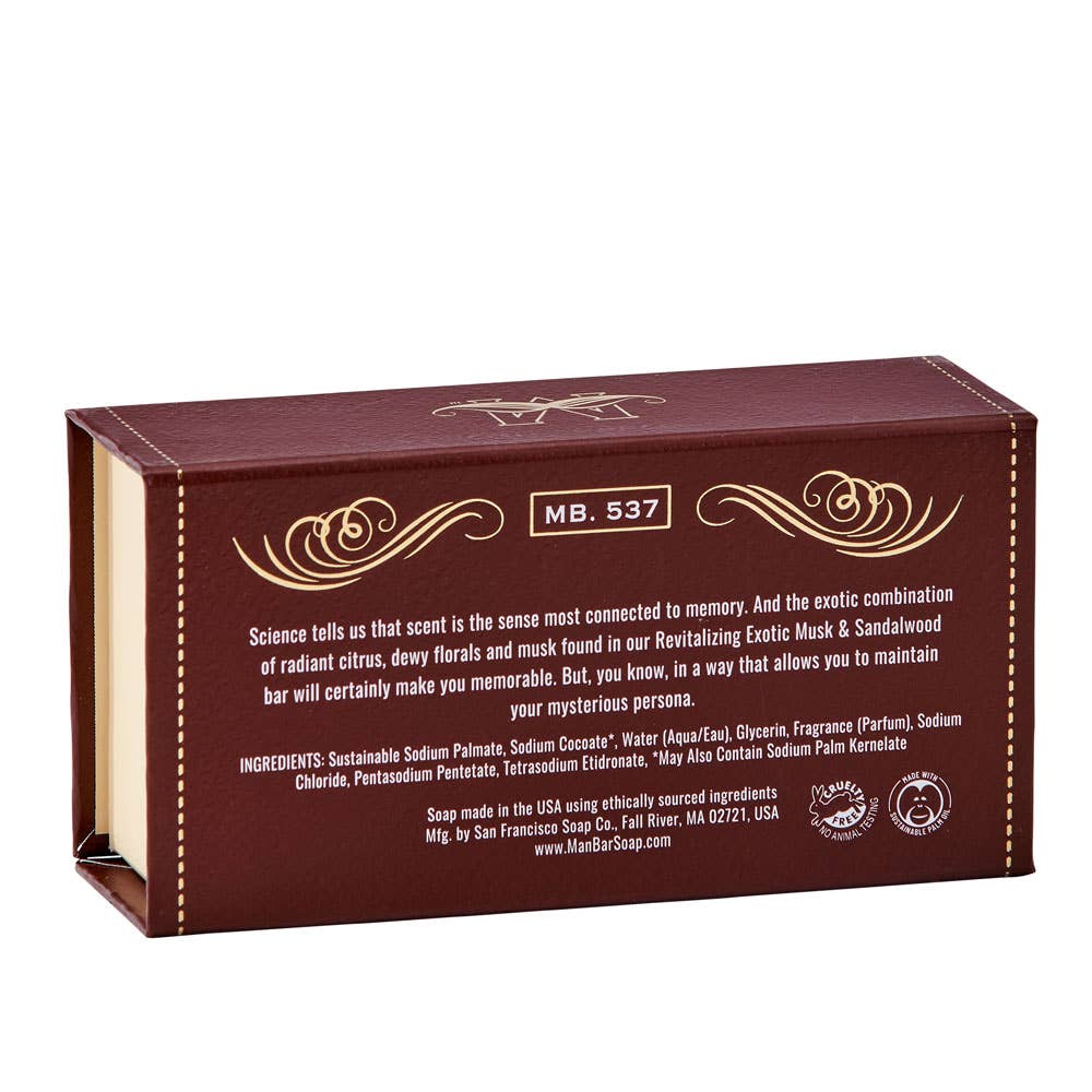 Exotic Musk &amp; Sandalwood Man Bar
