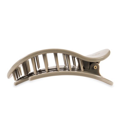TELETIES - Flat Round Hair Clip | Large | Sage It Ain&