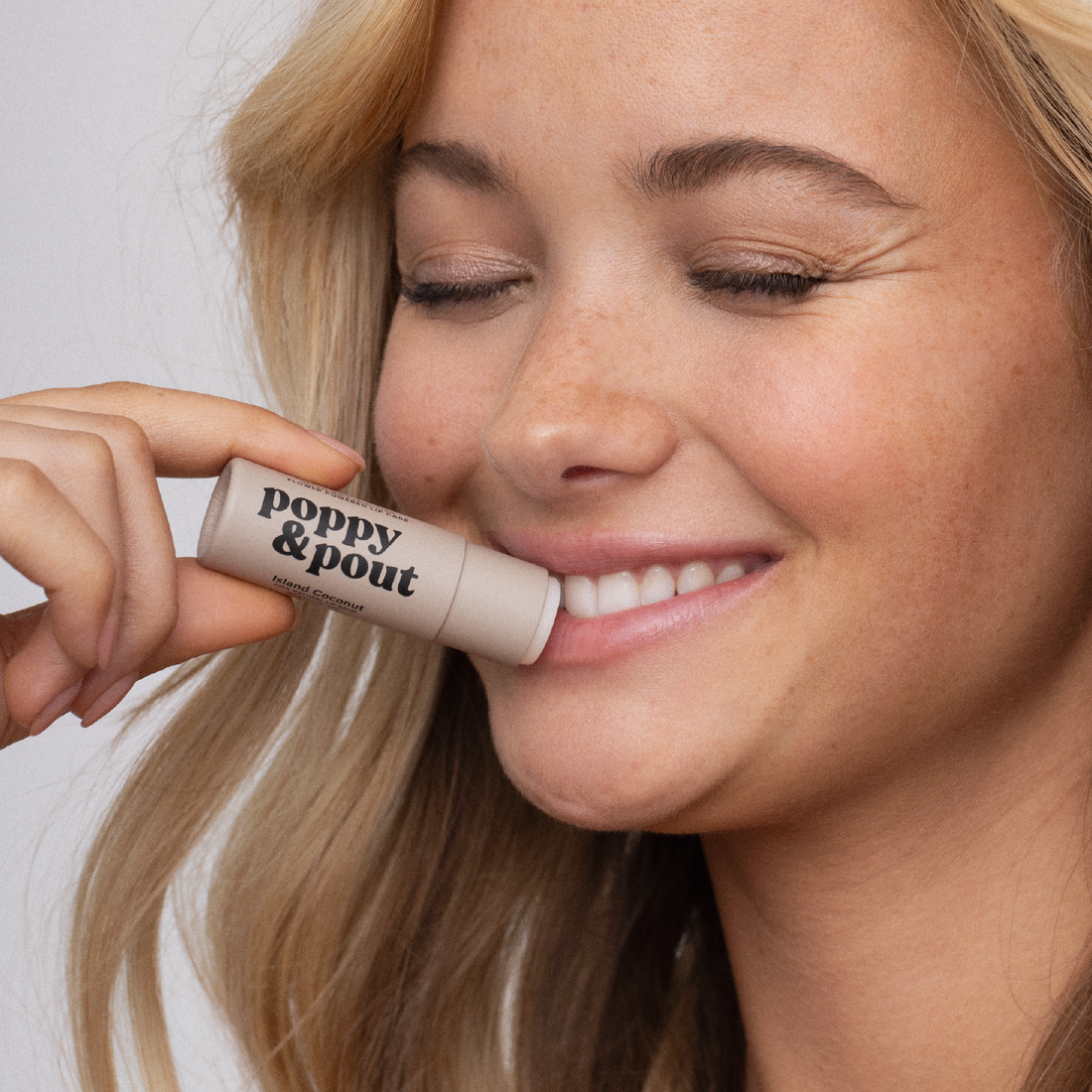 Poppy &amp; Pout - Lip Balm, Island Coconut