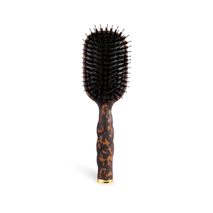 TELETIES - Boar Bristle Hair Brush | Tortoise
