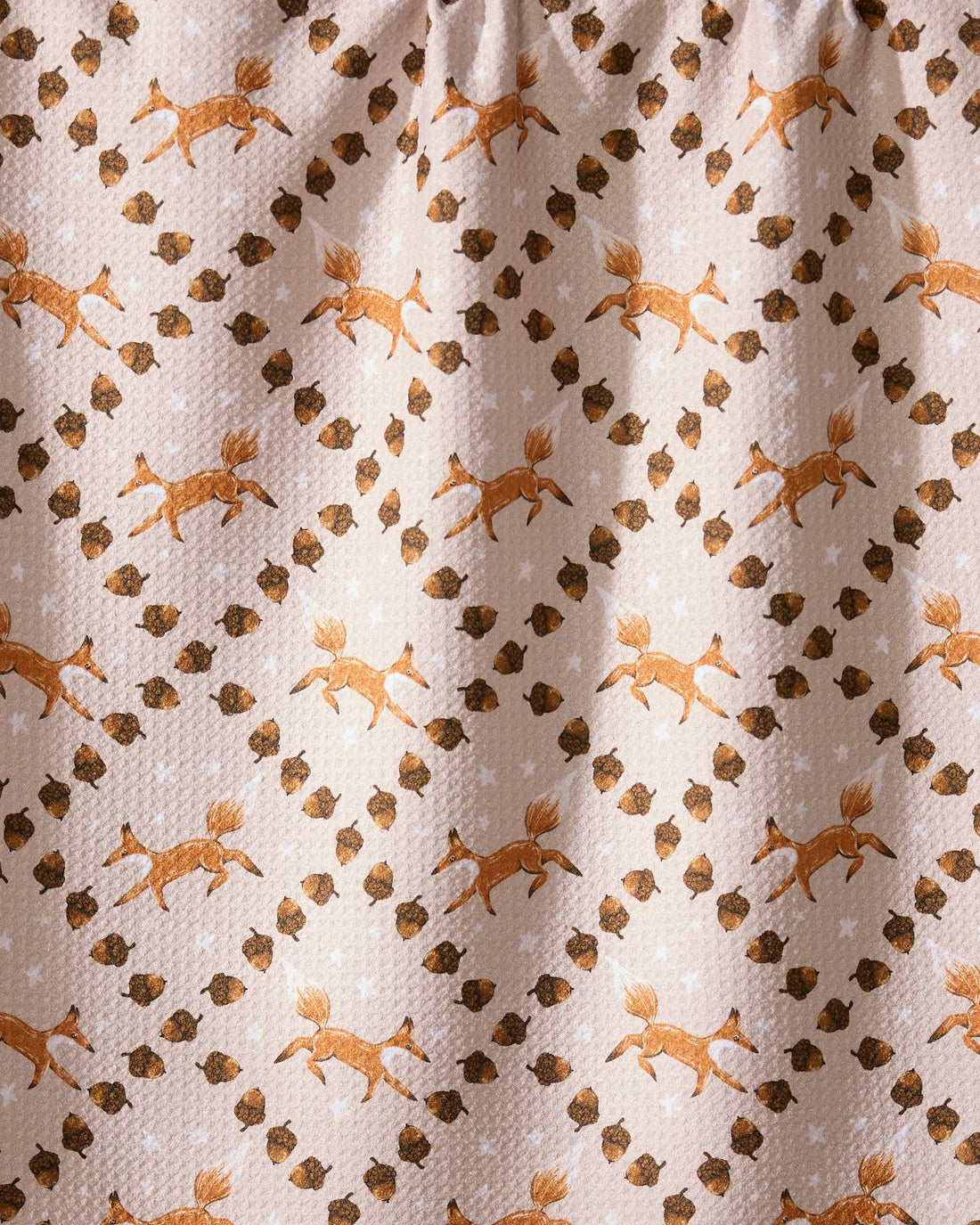 Geometry - Foxes and Twinkles Tea Towel