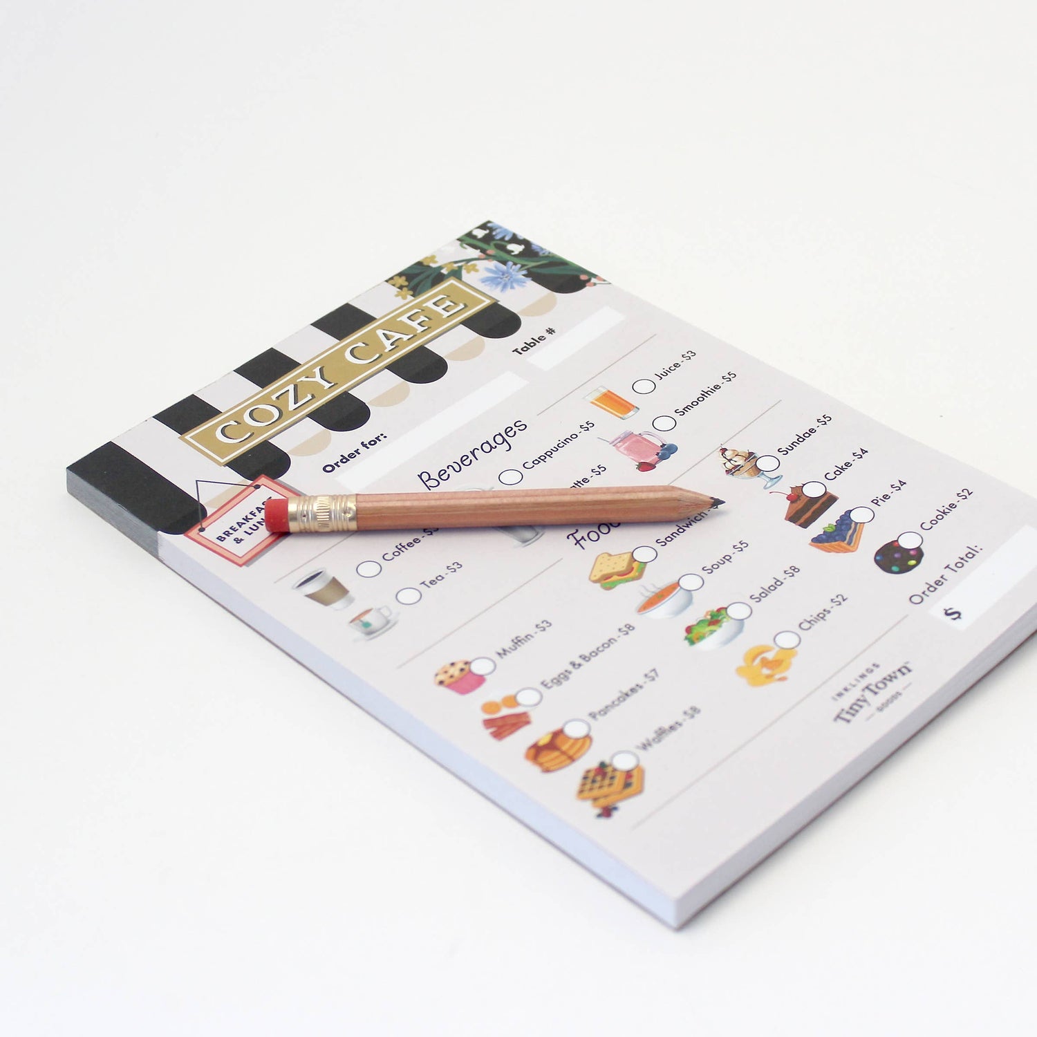 Inklings Tiny Town™ Play Notepad - Cozy Cafe