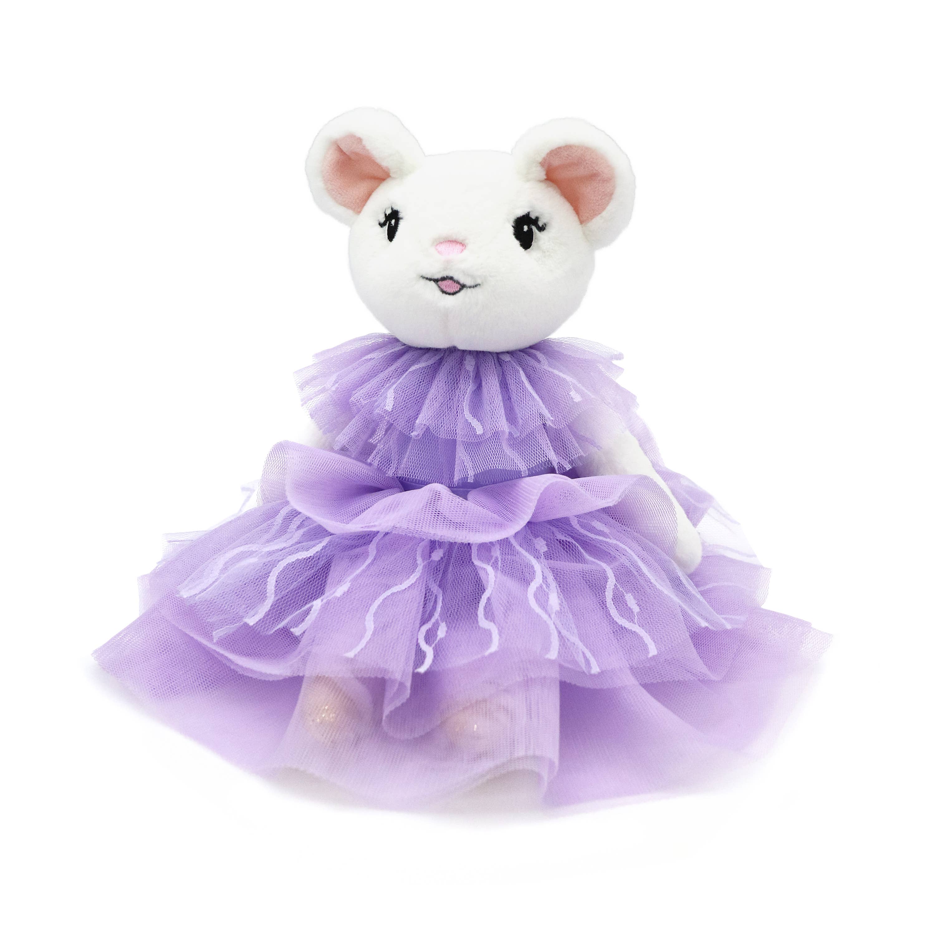 Claris The Chicest Mouse In Paris - 12&quot; Lilac Plush Toy