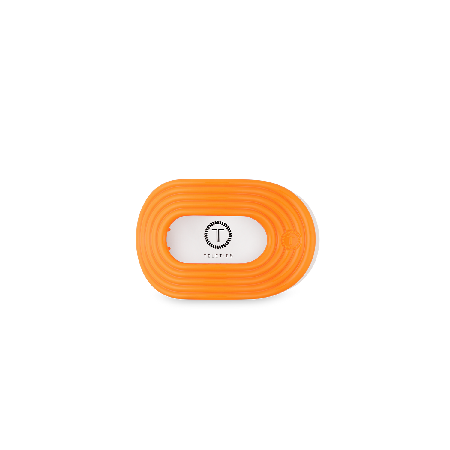 TELETIES - Flat Round Hair Clip | Tiny | Day Rave