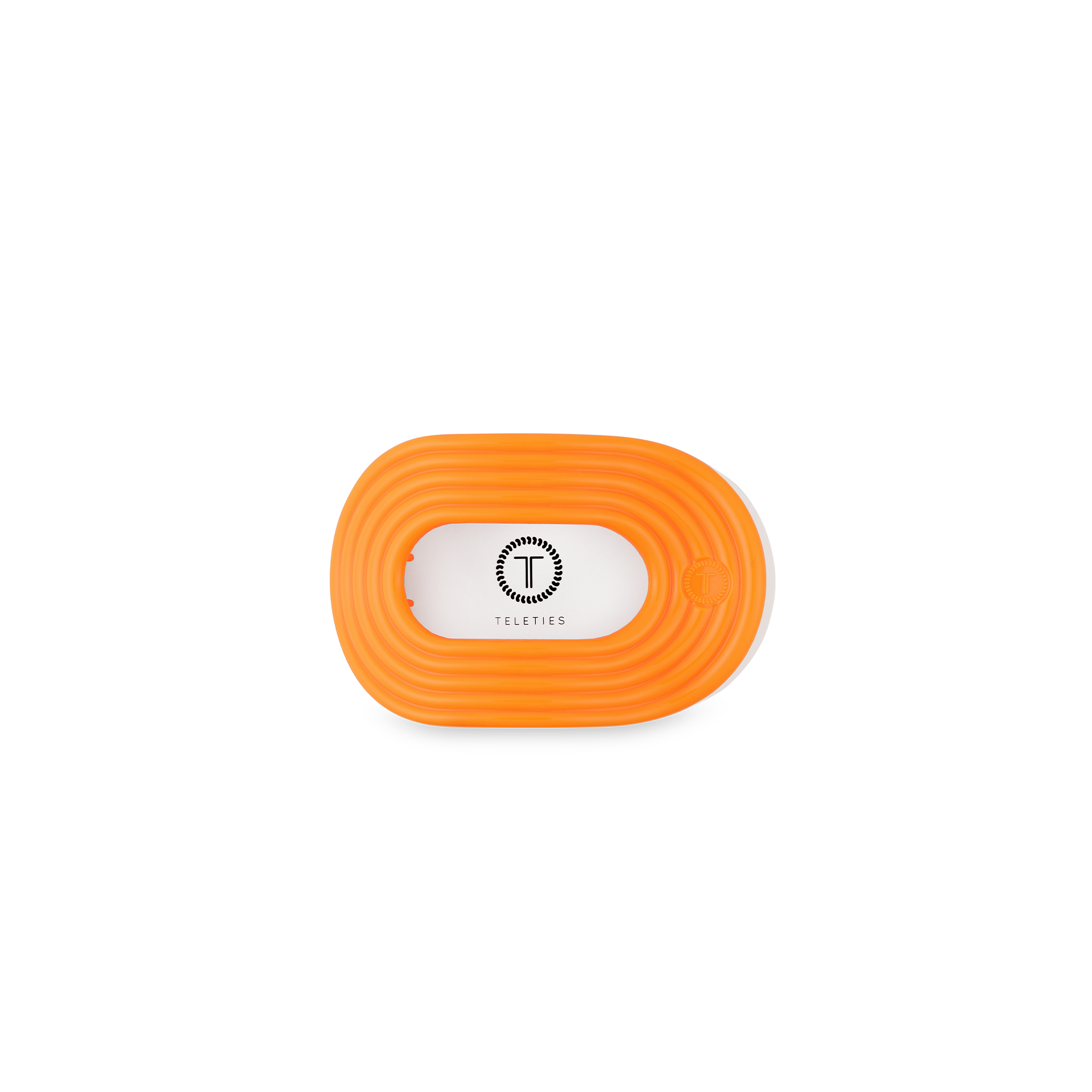 TELETIES - Flat Round Hair Clip | Tiny | Day Rave