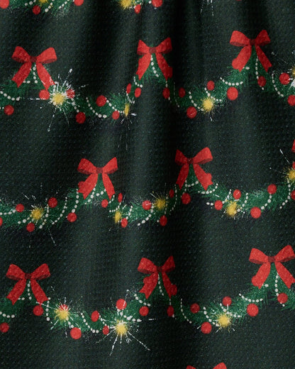 Geometry - Yuletide Garland Tea Towel