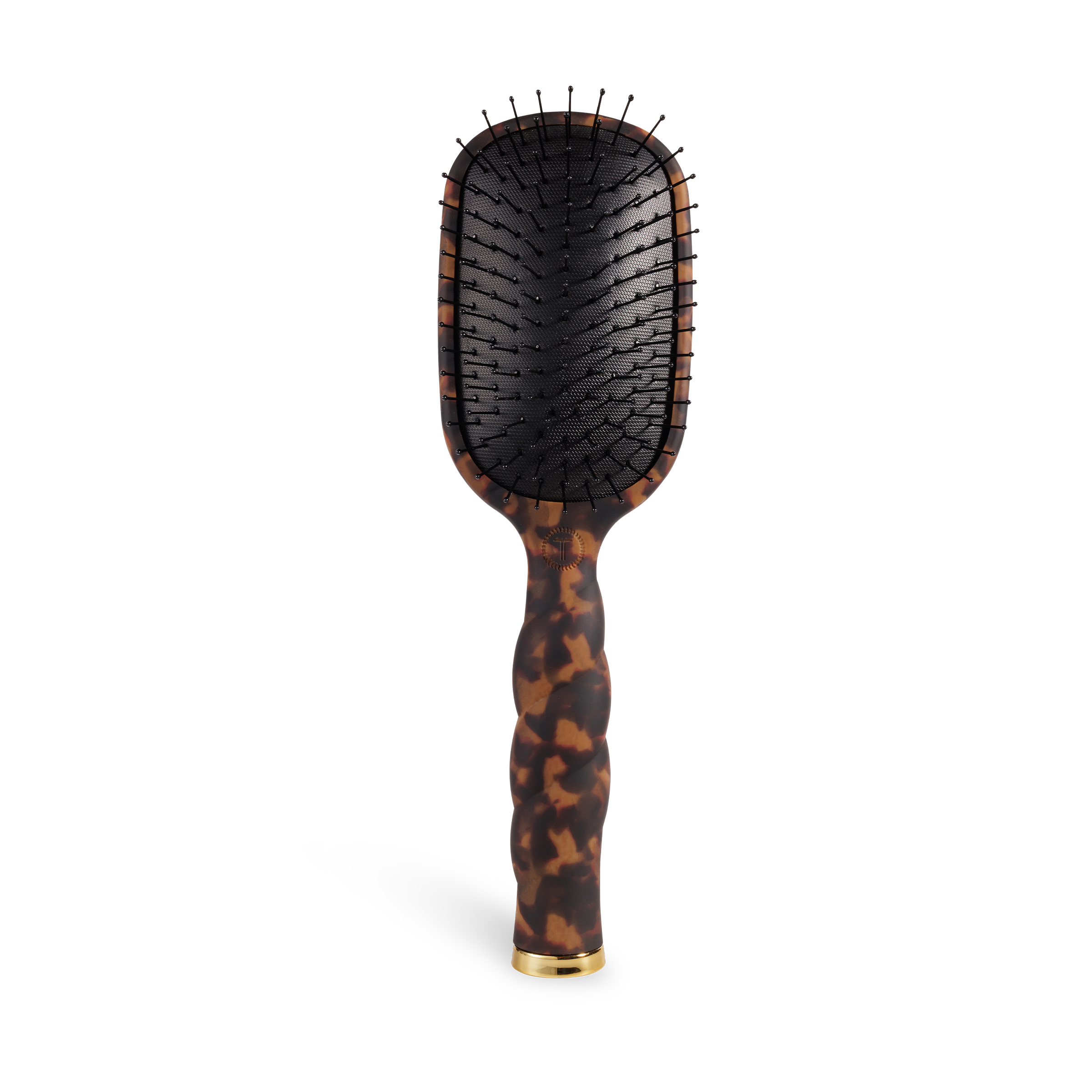 TELETIES - Detangler Hair Brush for Medium Hair - Tortoise