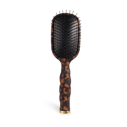 TELETIES - Detangler Hair Brush for Medium Hair - Tortoise