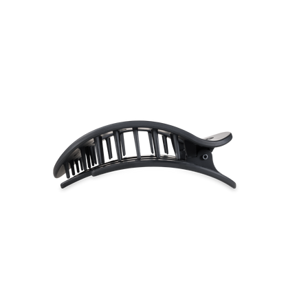 Round Flat Hair Clip | Small | Midnight Matte
