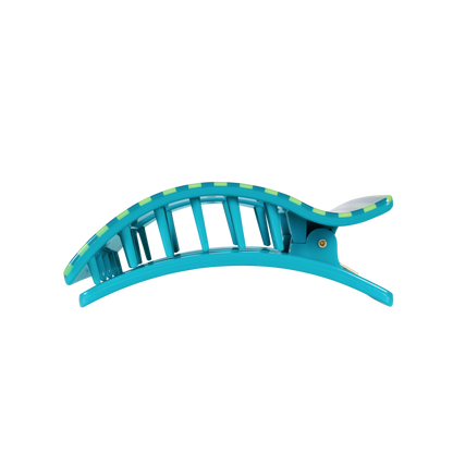 TELETIES - Cabana Cutie | Large | Flat Rectangle Hair Clip