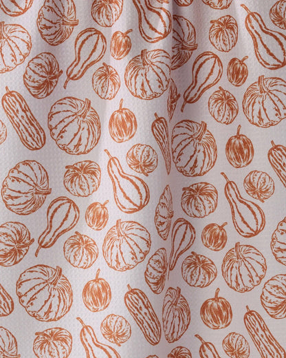 Geometry - Harvest Sketch Tea Towel