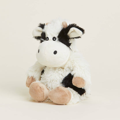 Warmies - Lavender Scented Plush - Gifts - Fall - Black and White Cow Warmies Junior