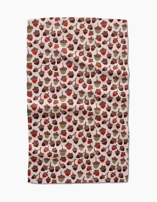 Acorn Abundance Tea Towel