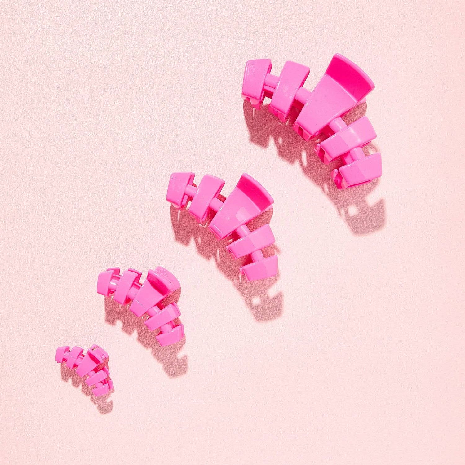 TELETIES - Classic Hair Clip | Tiny | Tropical Punch