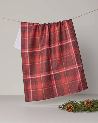 Geometry - Cinnamon Spice Tea Towel - Holiday 2026