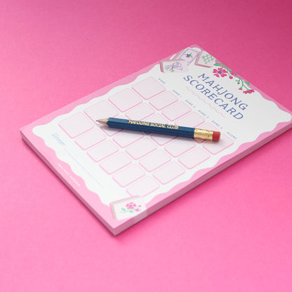 Mahjong Scorecard Notepad