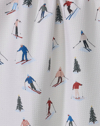 Geometry - Alpine Run Tea Towel