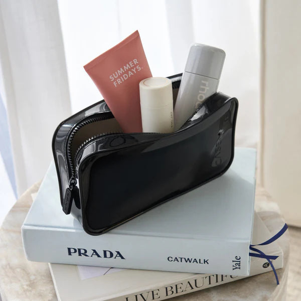 Jelly Makeup Bag- Black