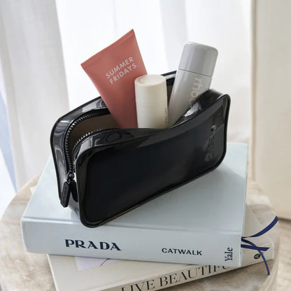 Jelly Makeup Bag- Black