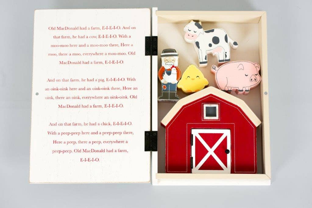 Adams &amp; Co. Woodland Storybook Gift Set Old Macdonald