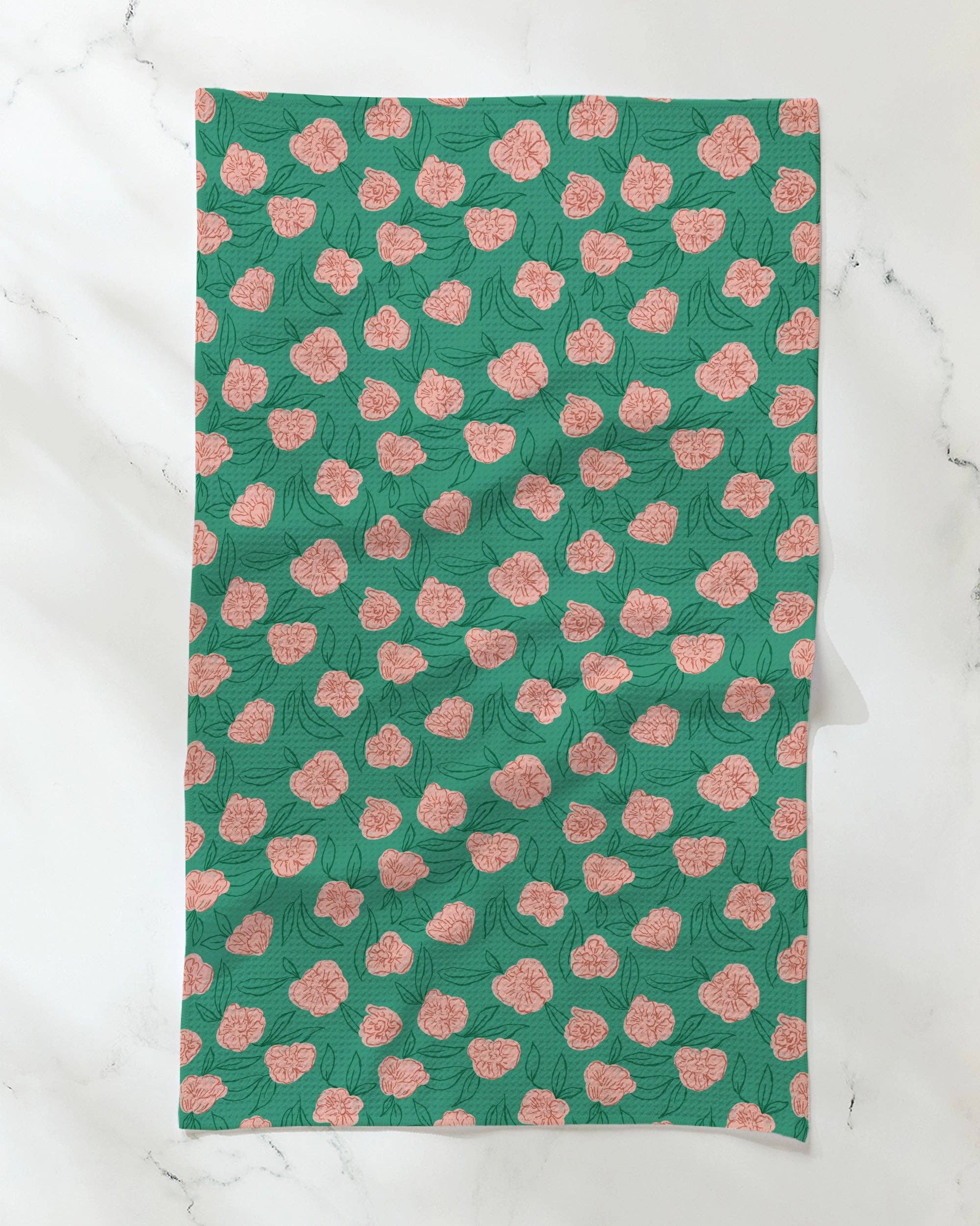 Geometry - Lucky Bloom Tea Towel