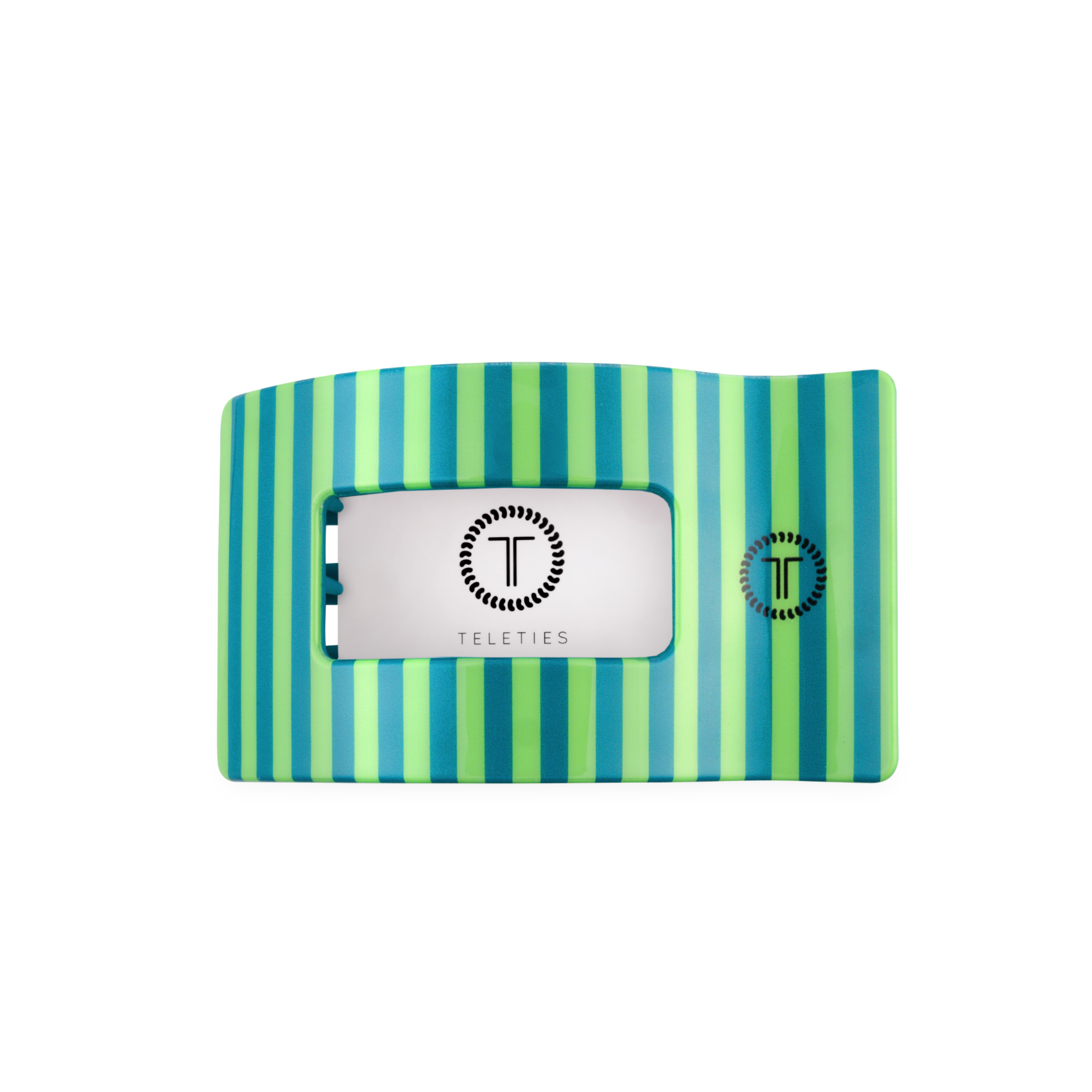 TELETIES - Cabana Cutie | Medium | Flat Rectangle Hair Clip