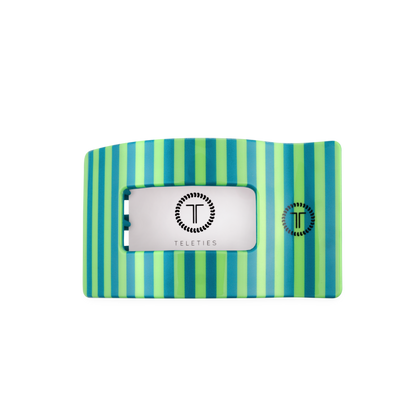 TELETIES - Cabana Cutie | Medium | Flat Rectangle Hair Clip
