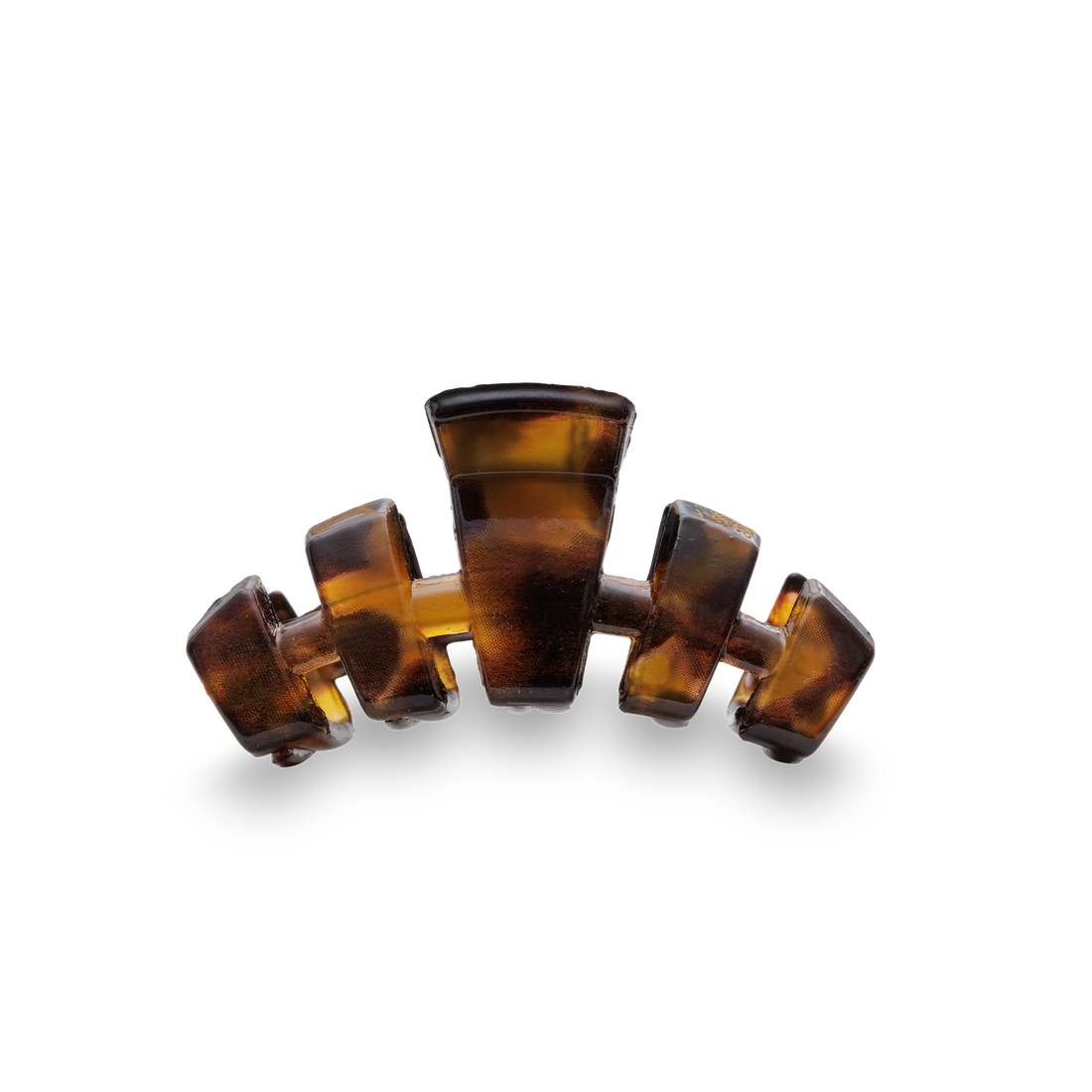 TELETIES - Classic Hair Clip | Tiny | Tortoise