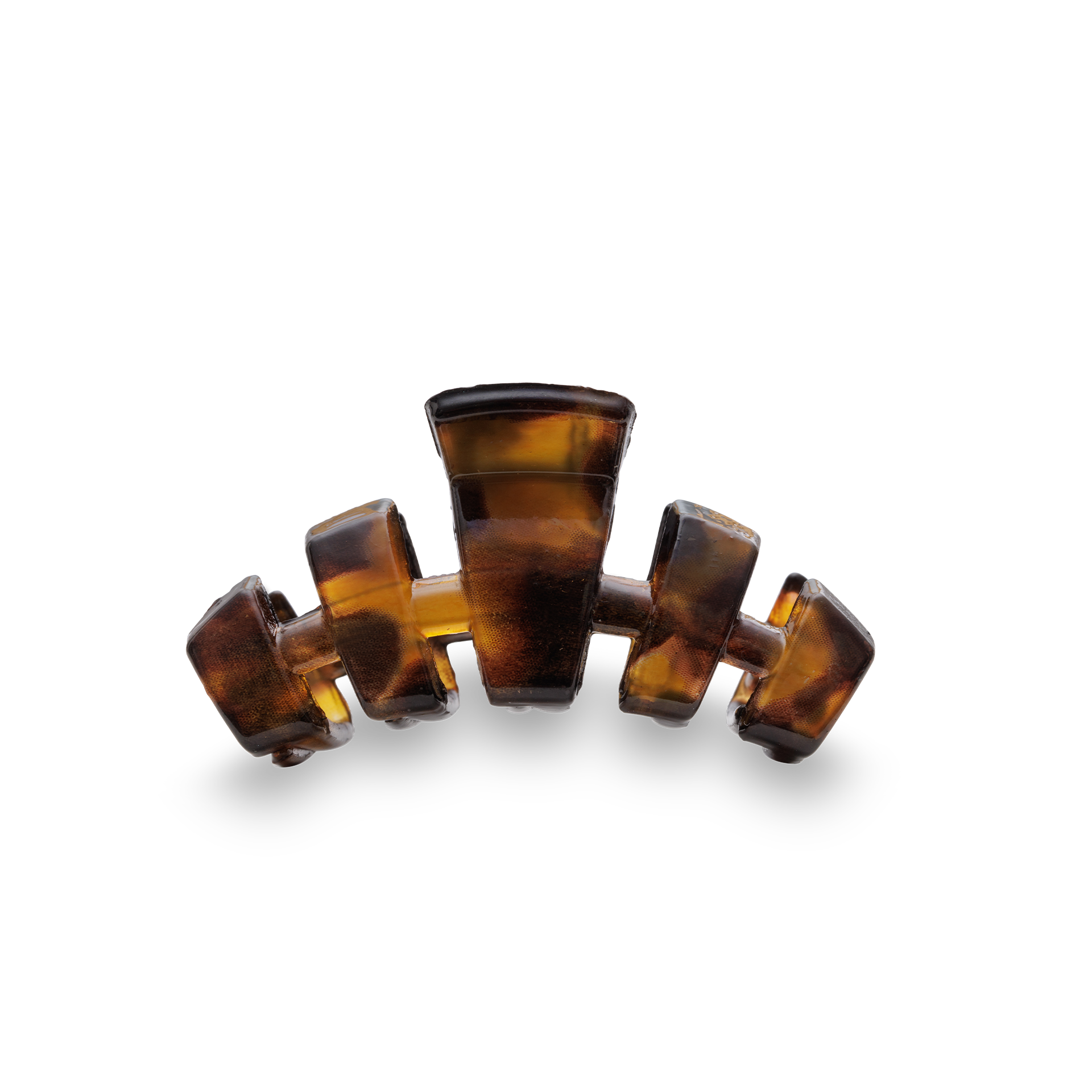 TELETIES - Classic Hair Clip | Tiny | Tortoise