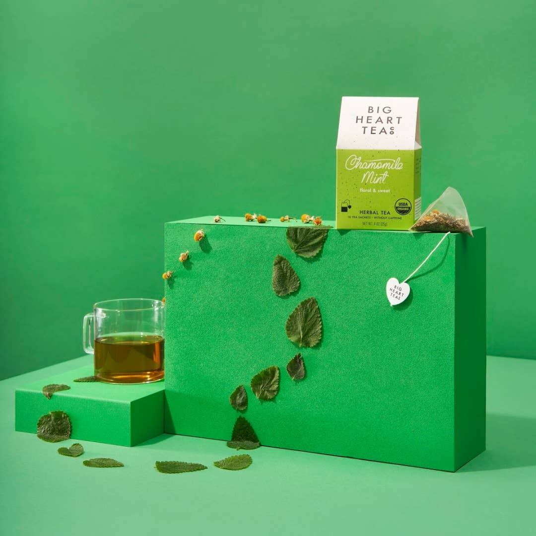 Big Heart Tea Co. - Chamomile Mint 10 ct Tea Bags