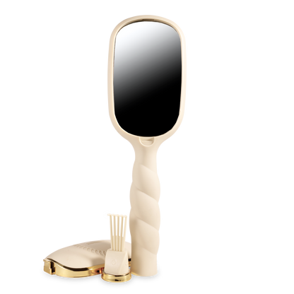 TELETIES - Detangler Hair Brush for Thick Hair - Tan