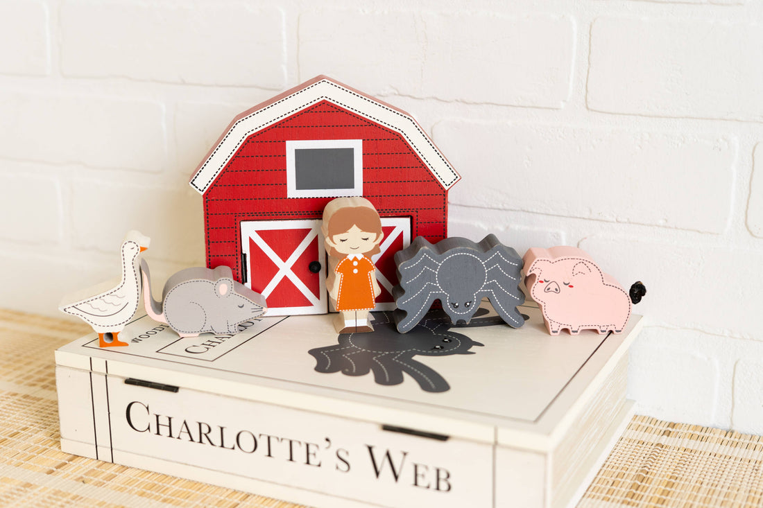 Adams &amp; Co. Woodland Storybook Gift Set Charlotte&