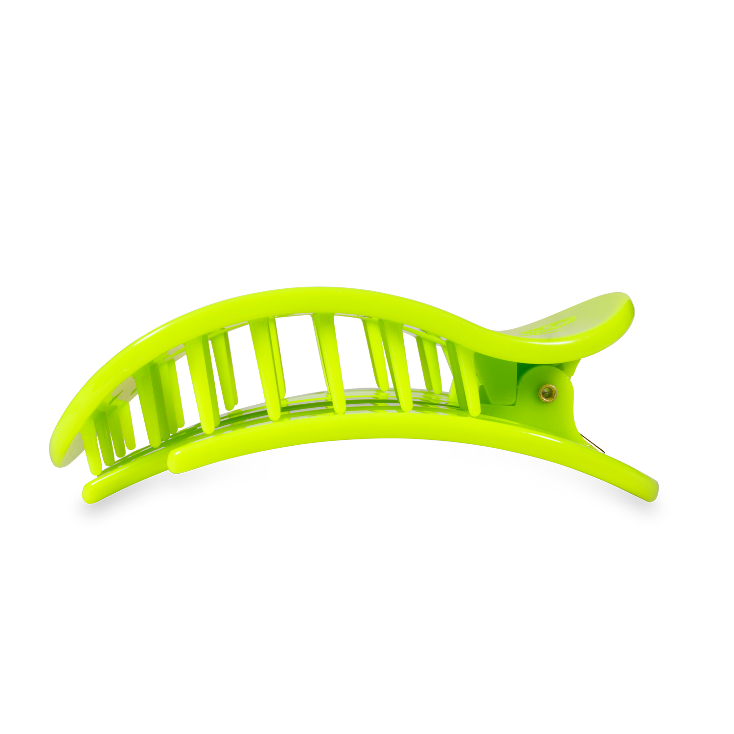 TELETIES - Flat Round Hair Clip | Large | Summer Brights