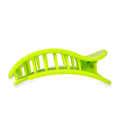TELETIES - Flat Round Hair Clip | Large | Summer Brights