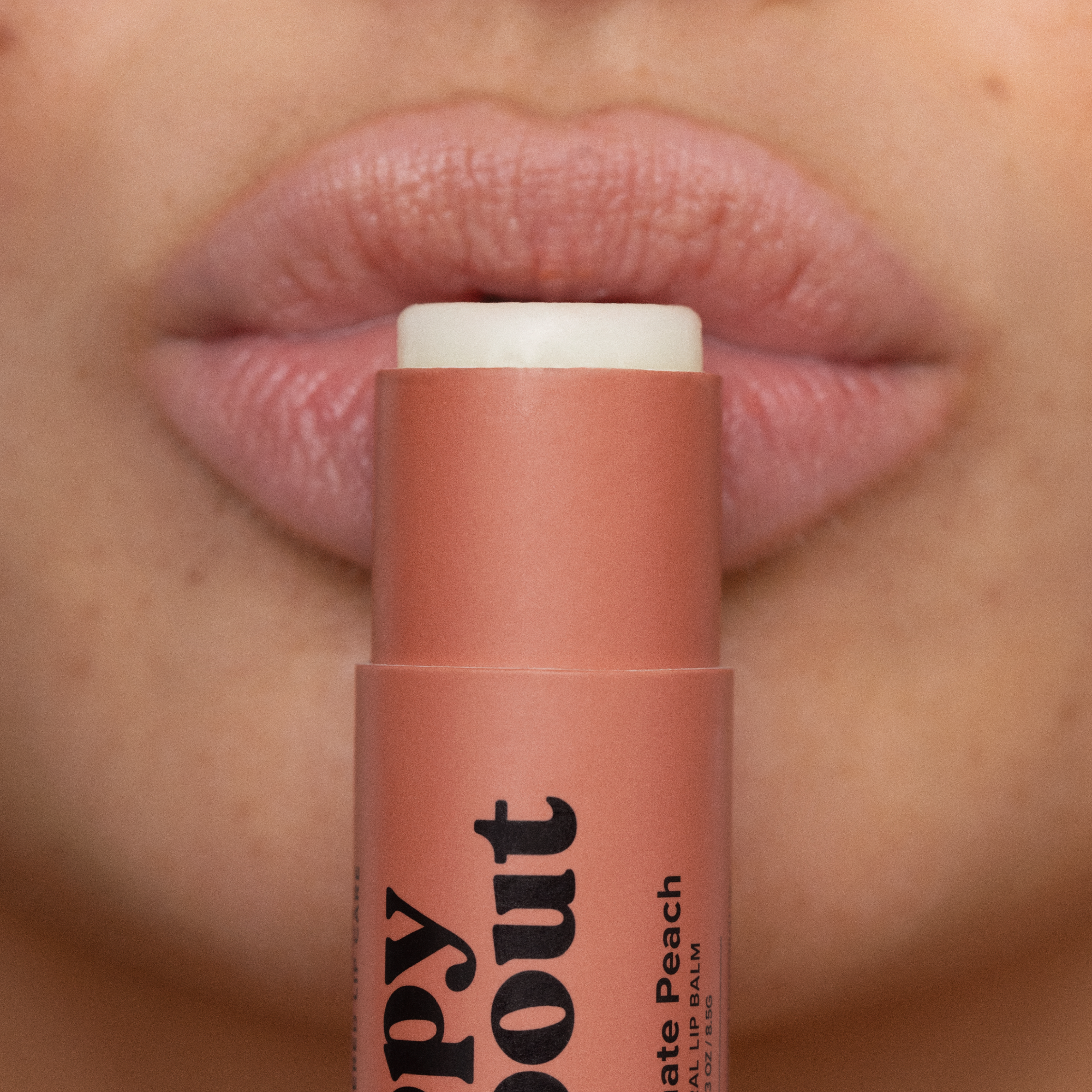 Poppy &amp; Pout - Lip Balm, Pomegranate Peach